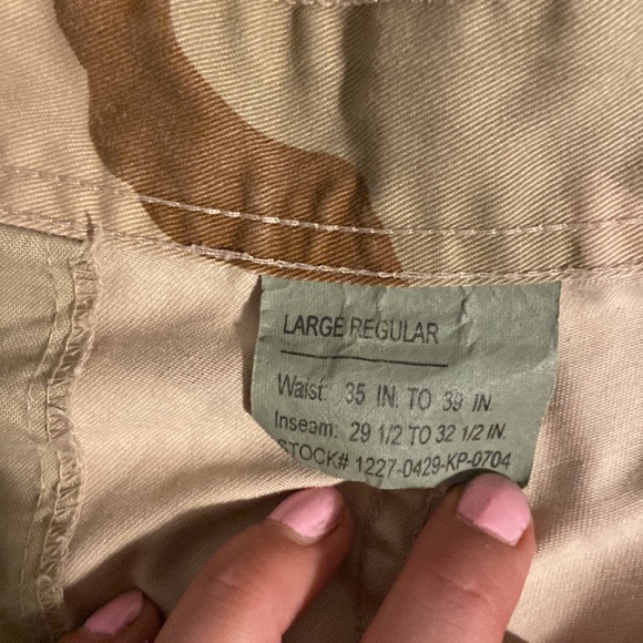 Vintage Rothko Ultra Force Desert-storm camouflage military pants - Picture 4 of 5